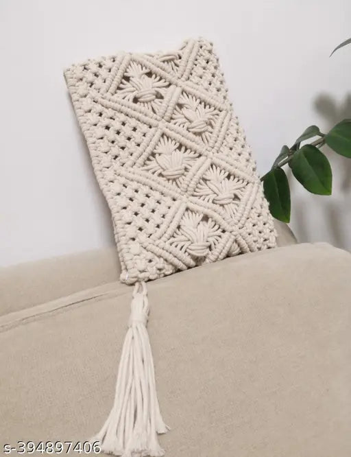 Boho style fabric clutch bag with tassel and straw envelope design, eco-friendly and versatile fashion accessory for various occasions