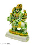 47-inch Durga Maa idol in polyresin, Indian handcrafted god figure