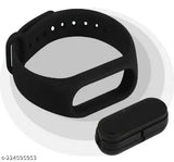 Yellow Multi-Color Digital Kids Watch, water resistant, cartoon character design, skin-friendly silicon strap