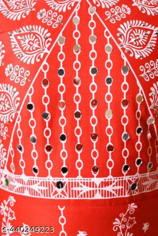 Rayon Pretty Elegant Girls top & bottom set with printed dupatta, suitable for 2-3 to 9-10 years old children, Indian traditional clothing