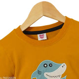 Pure cotton, ultra-soft, stylish full-sleeve sweatshirt for toddlers aged 1-3 years