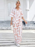 Classy checked Lycra jumpsuit for women, short-sleeved partywear on mannequin
