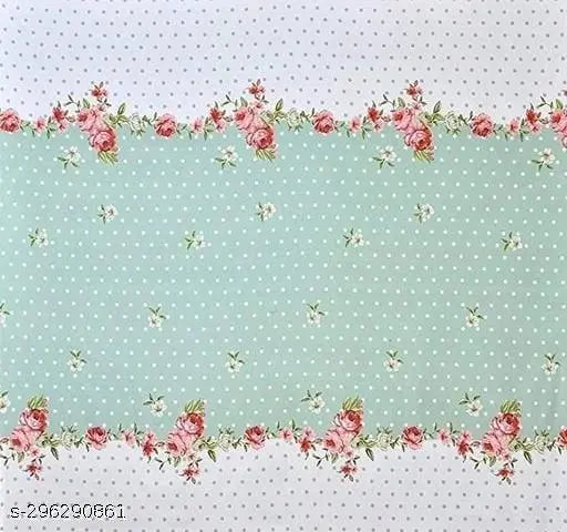 White cotton floral single bedsheets & matching pillow covers, ideal for summer, premium quality for a happy sleep