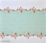 White cotton floral single bedsheets & matching pillow covers, ideal for summer, premium quality for a happy sleep