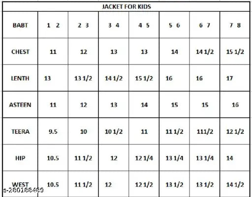 Denim fancy girl and boy winter jackets, solid designs for 1-2 to 7-8 years, India