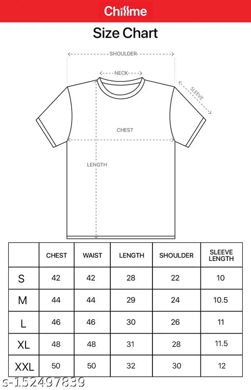Relaxed fit cotton t-shirt for men, stylish printed design in short sleeves - Indian made