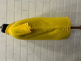 297 yellow women's polo, polycotton short sleeves, solid color, machine-washable