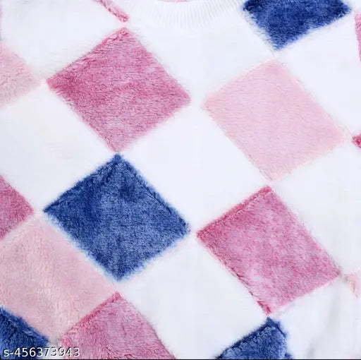 Soft & fancy woolen colorblocked sweaterpant set for babies, 1 piece in various sizes from 3-6 months to 2-3 years. Made in India