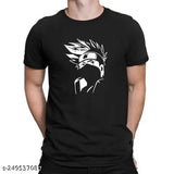 Naruto 100% Cotton Blend T-Shirt - Ultimate Anime Style, Indian made, features printed design, perfect for men's casual wear & anime fandom apparel