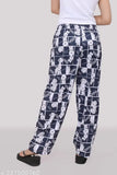 Trendy polycotton maxi printed payjama set (2pc) for women - vibrant digital print ideal for relaxation, Indian origin