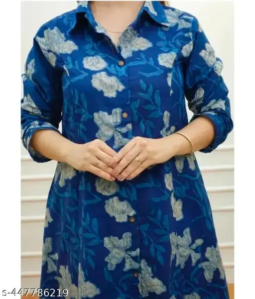 Rayon print-patterned casual kurta palazzo set with pockets for girls, three-quarter sleeves, coordinated rayon bottomwear, size S (36in bust, 37in length) to XXXL (46in bust, 42in length), Indian origin