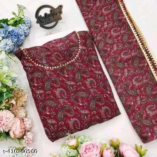 Floral printed Georgette women's gown in three-quarter sleeves, perfect for events or everyday wear. Indian origin