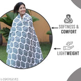 Cotton blend ASHA FURNISHING microfiber reversible single bed comforter (60x90 inches, 120GSM), suitable for all weather seasons