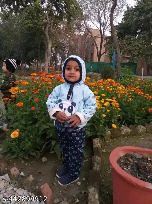 Wool print winter clothes set for kids, featuring long-sleeved tops & bottoms in various sizes (0-12 months)