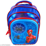 Waterproof polyester net school bag for First, Second, Third, Fourth class kids. Features a 3D panel with wonderful design and padded back & shoulder slings." (125 characters)