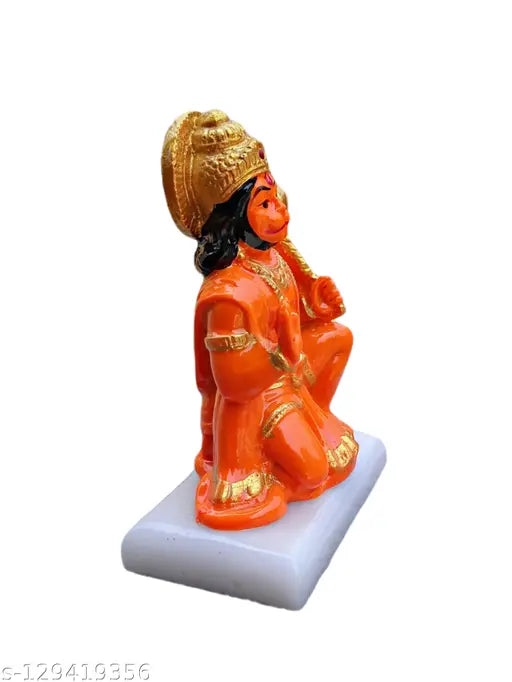 Resin Balaji Hanuman ji statue, premium quality modern art for home decor, Indian origin