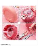 Multi-colored cartoon deer horn shaped sipper water bottle for kids (600ml), leak proof, plastic material, ideal for children's drinks