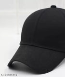Adjustable cotton baseball cap in solid color for boys and girls, perfect for casual, formal, beach wear, or festive events. Made in India
