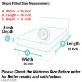 White Glace Cotton single bed sheet with pillow cover, 36x78, 3D printed design, ideal for summer, polycotton blend