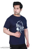 Unik Apparels men's polyester casual half sleeve t-shirt, printed design, size S (38in x 10in)