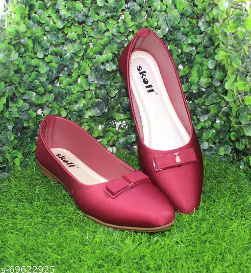 Nubuck synthetic tie bellie, solid pattern casual heels for women. Women's footwear from SKOLL Brand, India" (124 characters)