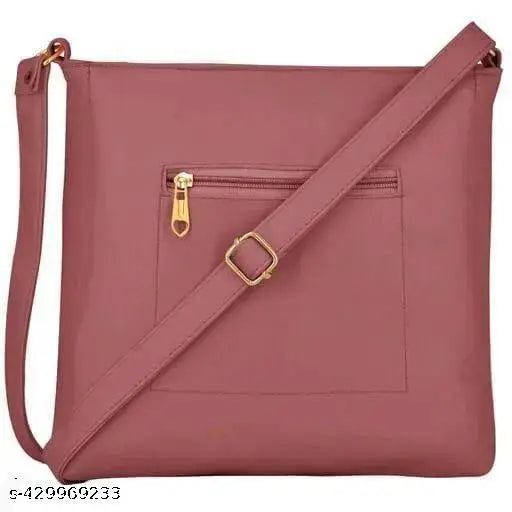 PU Cross Travel Sling Bag (Regular, Pack of 1) - Durable, Adjustable Strap, Multi-purpose Handbag