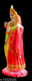 Multicolor Big Size PVC Radha Krishna Idol, 23 cm tall. Beautifully detailed depiction of revered Hindu deities in vibrant colors