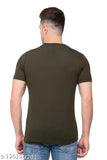 Fancy knit cotton blend marshmallow print men's t-shirt, short sleeves, size M (38in/26in), made in India