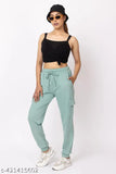Solid cotton cargo trackpants for women & girls - trendy, stylish, breathable loungewear from India