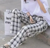 White cotton maxi pajama, high-quality Indian sleepwear
