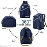 Waterproof laptop bag/backpack combo for men, women, boys, girls - 35L in free-size polyester. Great for office, school, college use