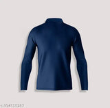 Yellow printed polyester cricket jersey t-shirt for men, perfect for sports and games