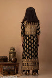 Printed rayon long-sleeved kurti for girls aged 3-4, made in India