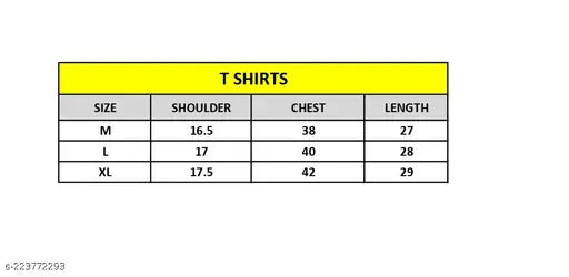 Best-selling polyester printed half sleeves T-shirt (M, 38in/27in), trendy & comfortable, ideal for summers & autumn