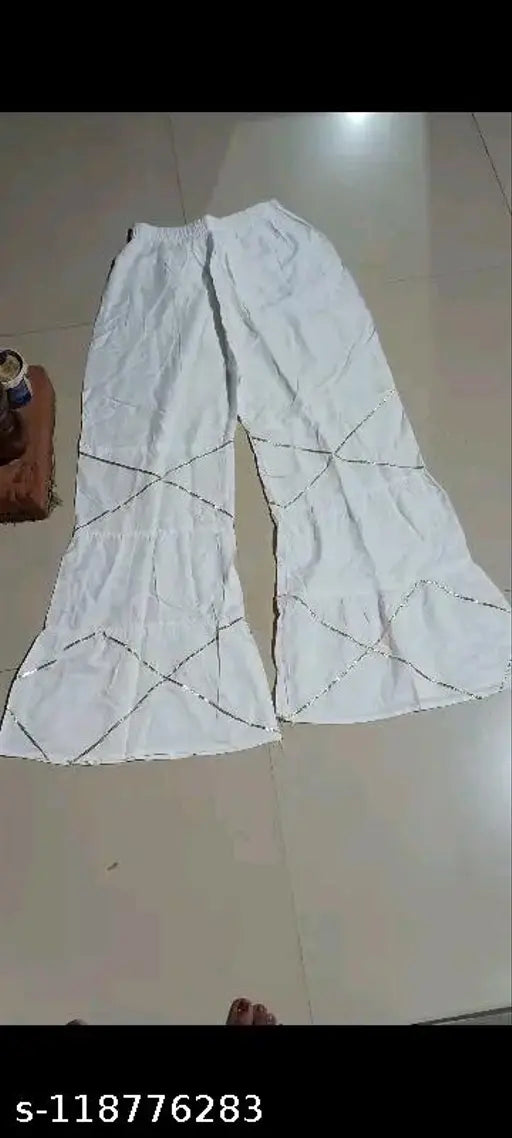 Red rayon kurti with Satara Gold Print Embroidery, three-quarter sleeves