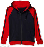 Cotton kids hoodies in solid colors, ideal for winter, South Sailor ONCH design, zippered closure, side pockets