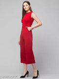 Richafashion women's jumpsuit, sleeveless lycra dress with fermine cut, for parties or special events