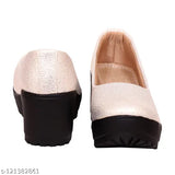Synthetic Bhavi women's casual bellies, ankle loop pattern, Indian-made fashion accessories