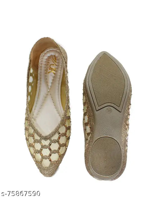 Nylon flat heels, UK Collection outdoor bellies for women's lightweight casual fashion, slip-on design in various sizes (IND-3 to IND-9)