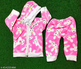 Modern wool long-sleeved baby sweater pack (any printed color), featuring contemporary fancy patterns for 0-12 months sizes