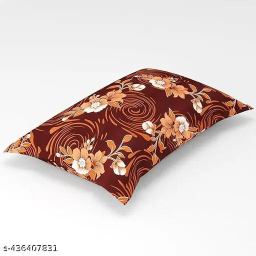 Maroon premium cotton elastic fitted single bedsheet with zipper pillow cover, super soft and trendy for luxury sleeping