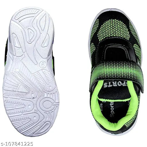 PGREEN Kids LED Light Shoes EVA sole, casual design with printed net (12-18M, 18-24M, 2-2.5Y, 2.5-3Y, 3-3.5Y), vibrant shoes for parties, sports & play, India origin