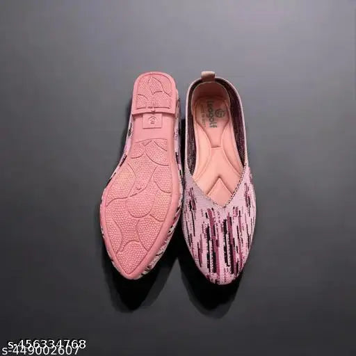 Royal Blue Canvas Bellies for Girls & Women by Zara 1 R.Gold - Solid ankle loop design