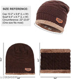Black Acrylic Winter Hat, Scarf & Touchscreen Gloves Set - Ultra Warm & One Size Fits Most for Cold Weather Activities