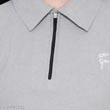 Solid Lycra long sleeve polo neck T-shirt (pack of 2), stylish and comfortable women's tops for any occasion, Made in India