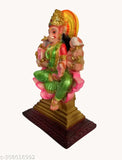 Multicolour polyresin Maha Varahi Amman statue, ideal for Pooja Room, Living Room, Office decoration & gifts - 18 cm (Indian artisanal handcraft)