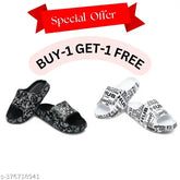 Lightweight EVA Kids Slippers Combo Pack, Printed Net Design, Boys Size 6.5-10 years, India