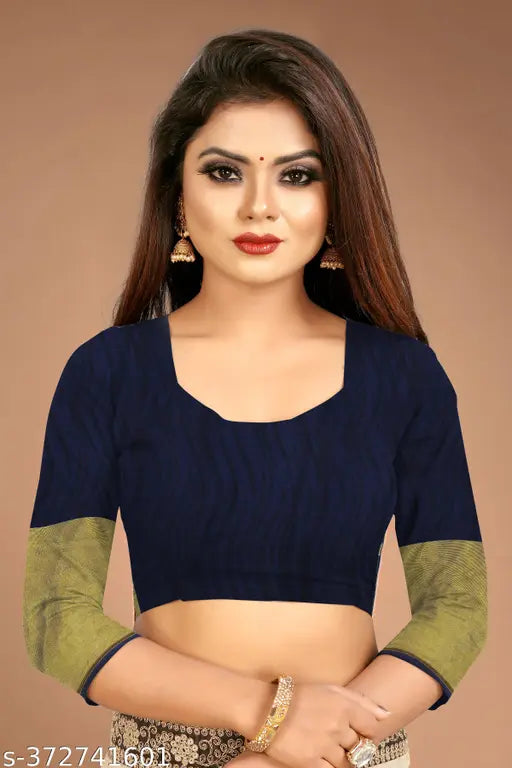 Trendy rimzim Collection chiffon-viscose saree with big zari border, perfect for parties or traditional wear. Chiffon saree and unstitched blouse in the same printed pattern. Free size (5.5m saree length, 0.8m blouse length), India origin