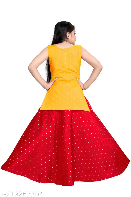 Black embellished taffeta silk lehenga choli and dupatta set for kids party wear, perfect for Indian weddings or festivals