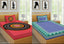 100% cotton Jaipuri-printed single bed sheets combo pack, 2 bedsheets with 2 pillow covers for summer